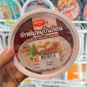 ข้าวต้มหมูปั้นก้อน