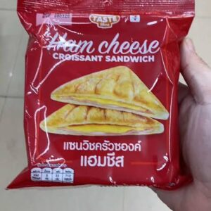 แซนวิชครัวซองค์แฮมชีส