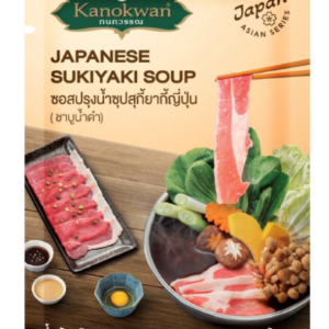 กนกวรรณ ซอสปรุงน้ำซุปสุกี้ยากี้ญี่ปุ่น (ชาบูน้ำดำ) 50 g.