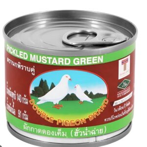 ผักกาดดองเค็ม ตรานกพิราบคู่ 140g