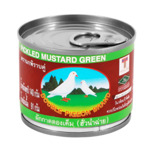 ตรานกพิราบคู่ ผักกาดดองเค็ม ฮั่วน่ำฉ่าย 140 g.
