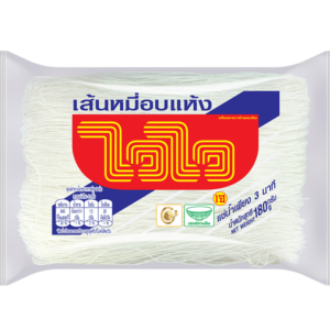 ไวไว เส้นหมี่อบแห้ง 180 g.