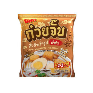 โคคาก๋วยจั๊บกึ่งสำเร็จรูป รสน้ำข้น 55 g.
