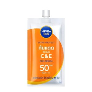 นีเวีย ซัน เอ็กซ์ตร้า โพรเท็ค ซีแอนด์อี ไบรท์ บูสเตอร์ ซัน เซรั่ม SPF50 PA++++ 7 ml.