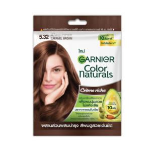 การ์นิเย่ คัลเลอร์ แนทเชอรัลส์ ครีมย้อมผม สีน้ำตาล คาราเมล 60 g.