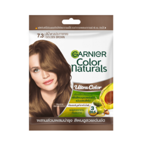 การ์นิเย่ คัลเลอร์ แนทเชอรัลส์ ครีมย้อมผม สีน้ำตาลประกายทอง 60 g.